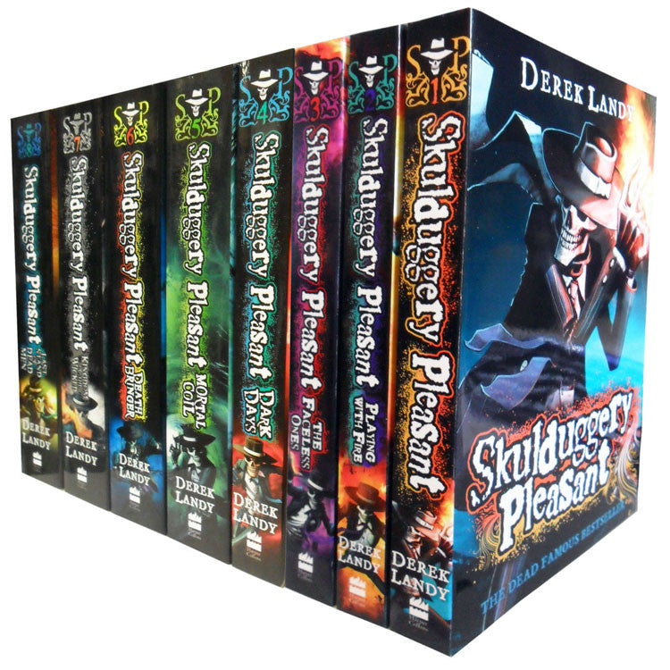 Skulduggery Pleasant Derek Landy - 8 Books Set Collection by : Derek Landy