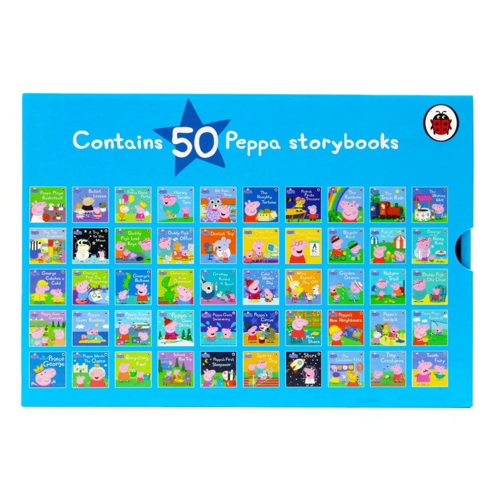 The Ultimate Peppa Pig Collection – 50 Book Set: Fun & Educational Picture Books - Peppa Pig - Box Set - Paperback