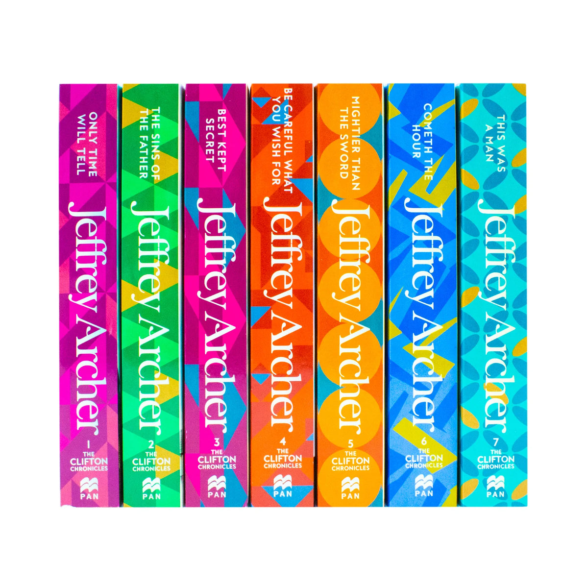 Clifton Chronicles – Complete 7 Book Collection: Only Time Will Tell, The Sins of the Father, Best Kept Secret & More - By Jeffrey Archer - Paperback