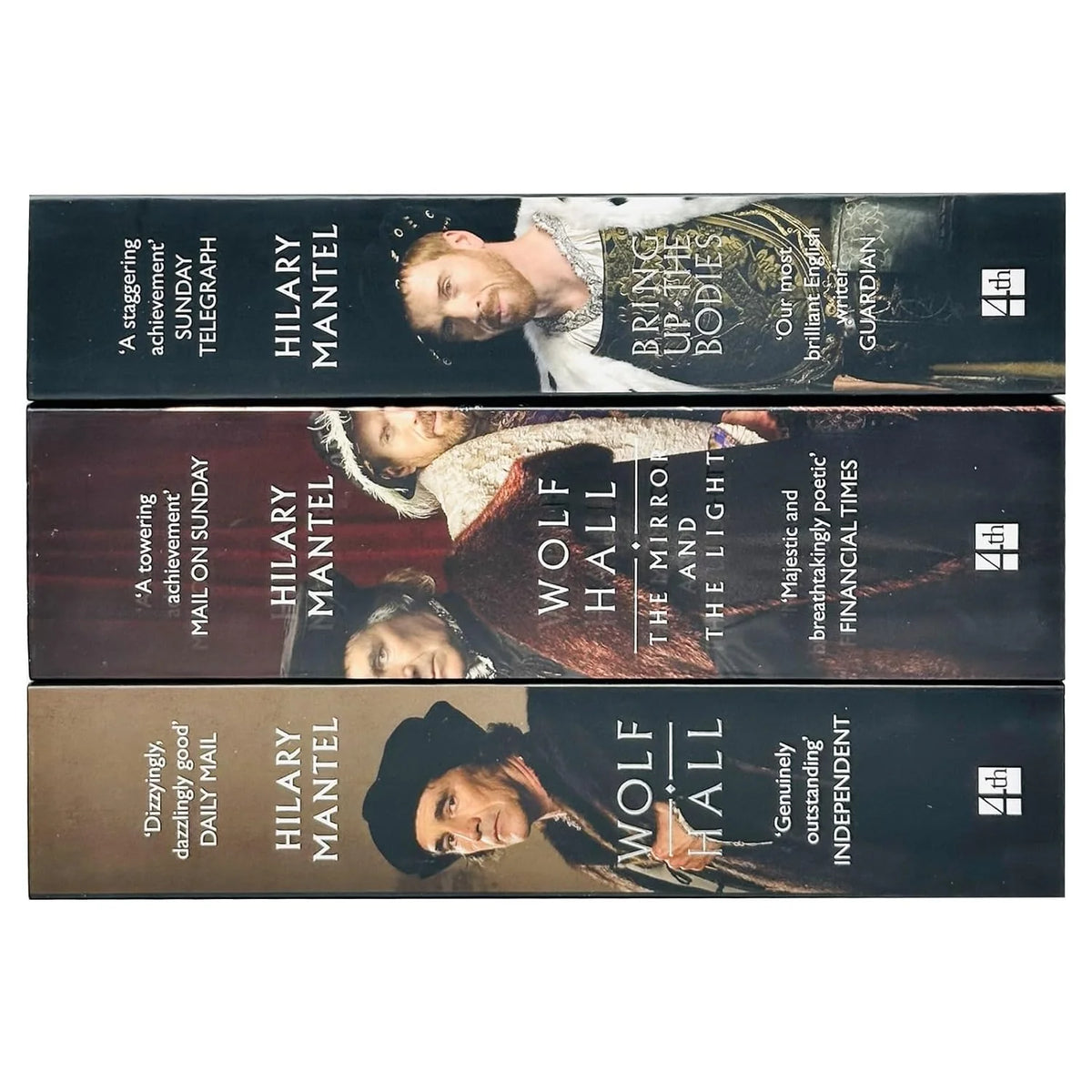 Wolf Hall Trilogy – Complete 3 Book Collection: Wolf Hall, Bring Up the Bodies & The Mirror & the Light - By Hilary Mantel - Paperback