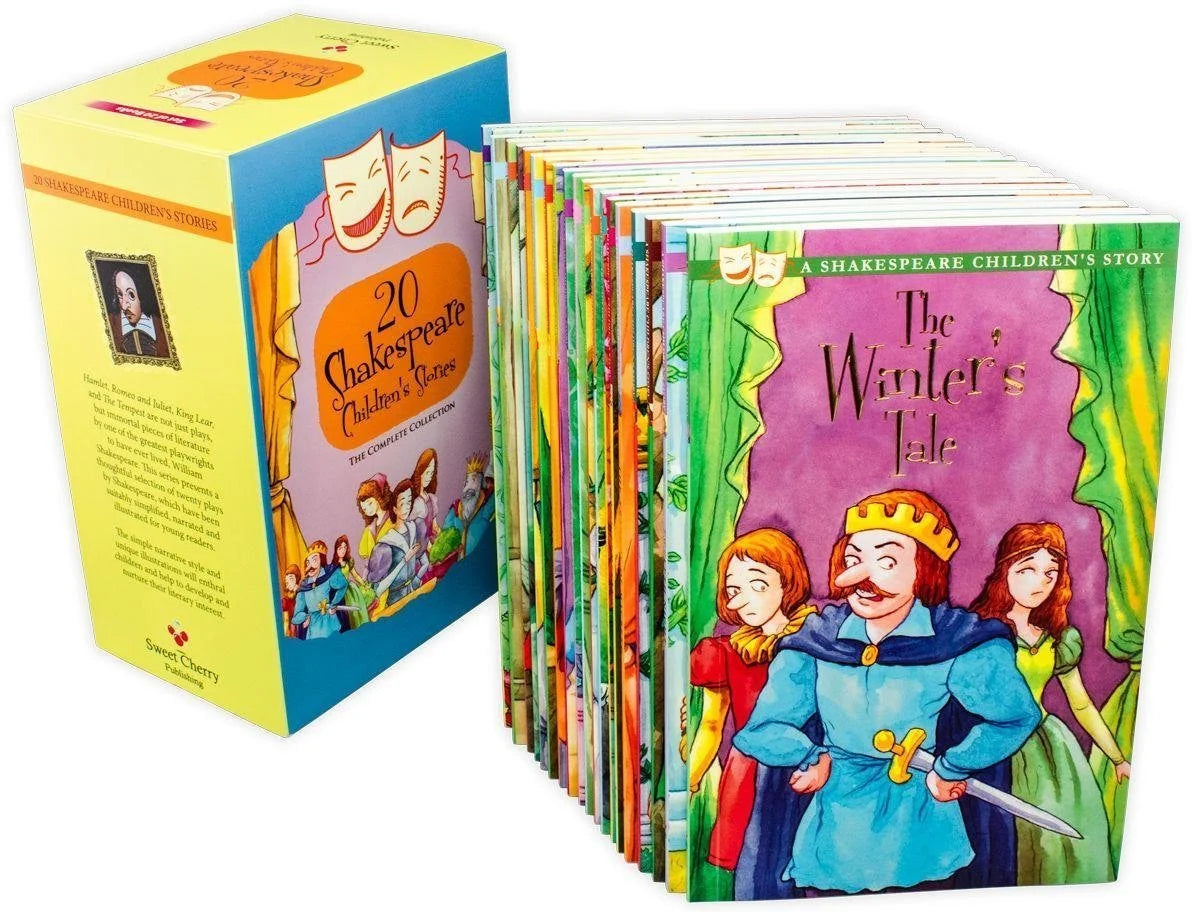 Shakespeare Children's Stories – Complete 20 Book Box Set: Classic Tales, Imaginative Adventures & Educational Reading