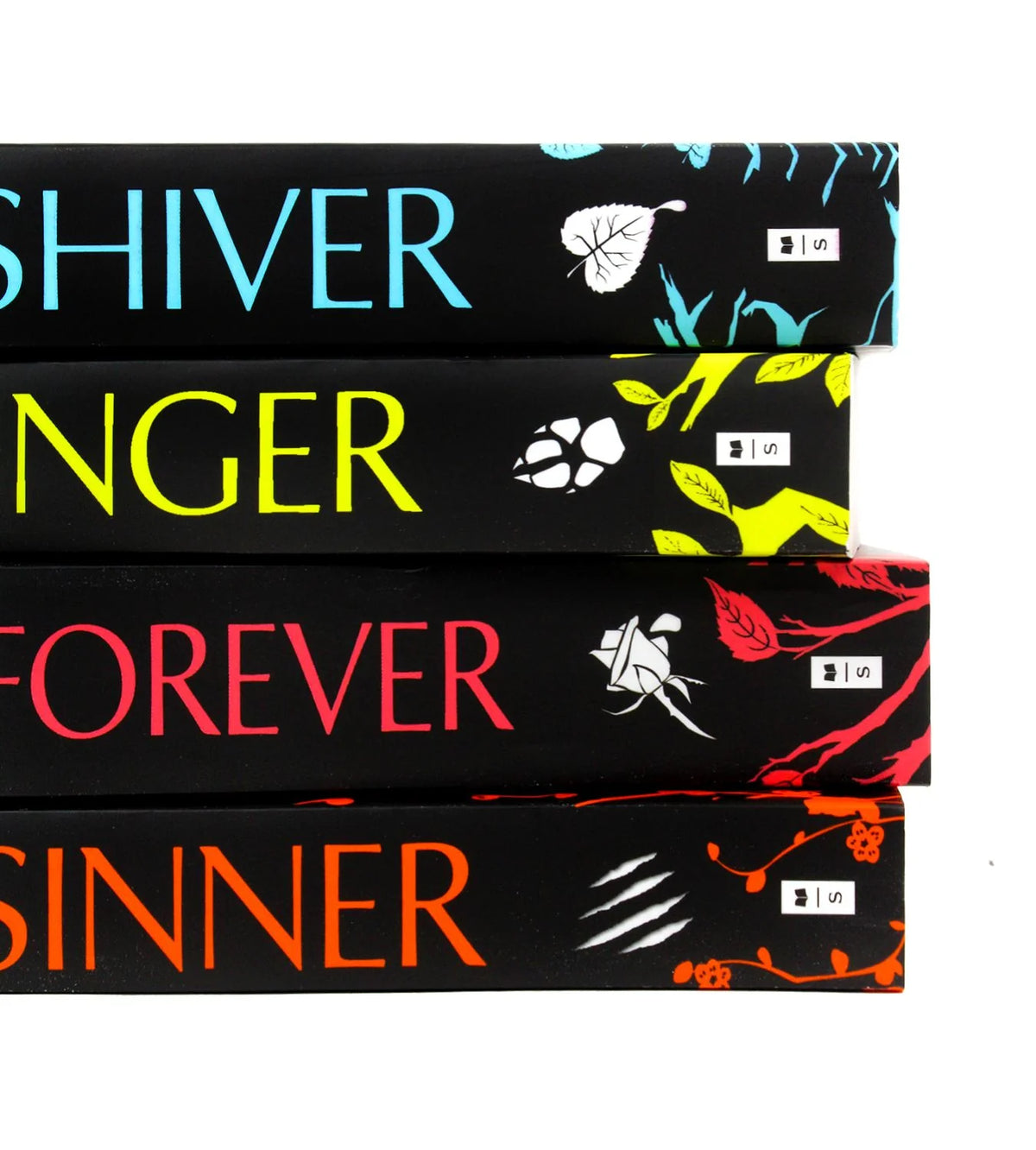 Wolves of Mercy Falls – Complete 4 Book Collection: Shiver, Linger, Forever & Sinner - By Maggie Stiefvater - Paperback