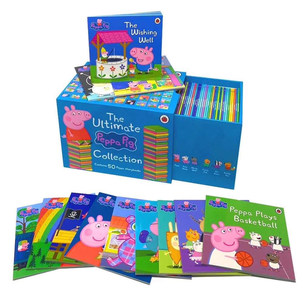 The Ultimate Peppa Pig Collection – 50 Book Set: Fun & Educational Picture Books - Peppa Pig - Box Set - Paperback
