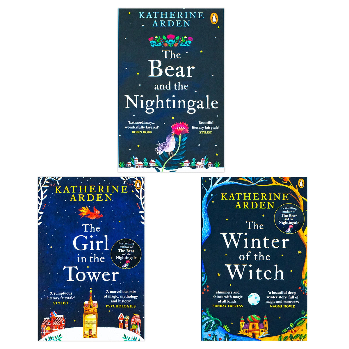 Winternight Trilogy – Complete 3 Book Set: The Bear and the Nightingale, The Girl in the Tower & The Winter of the Witch - By Katherine Arden - Paperback