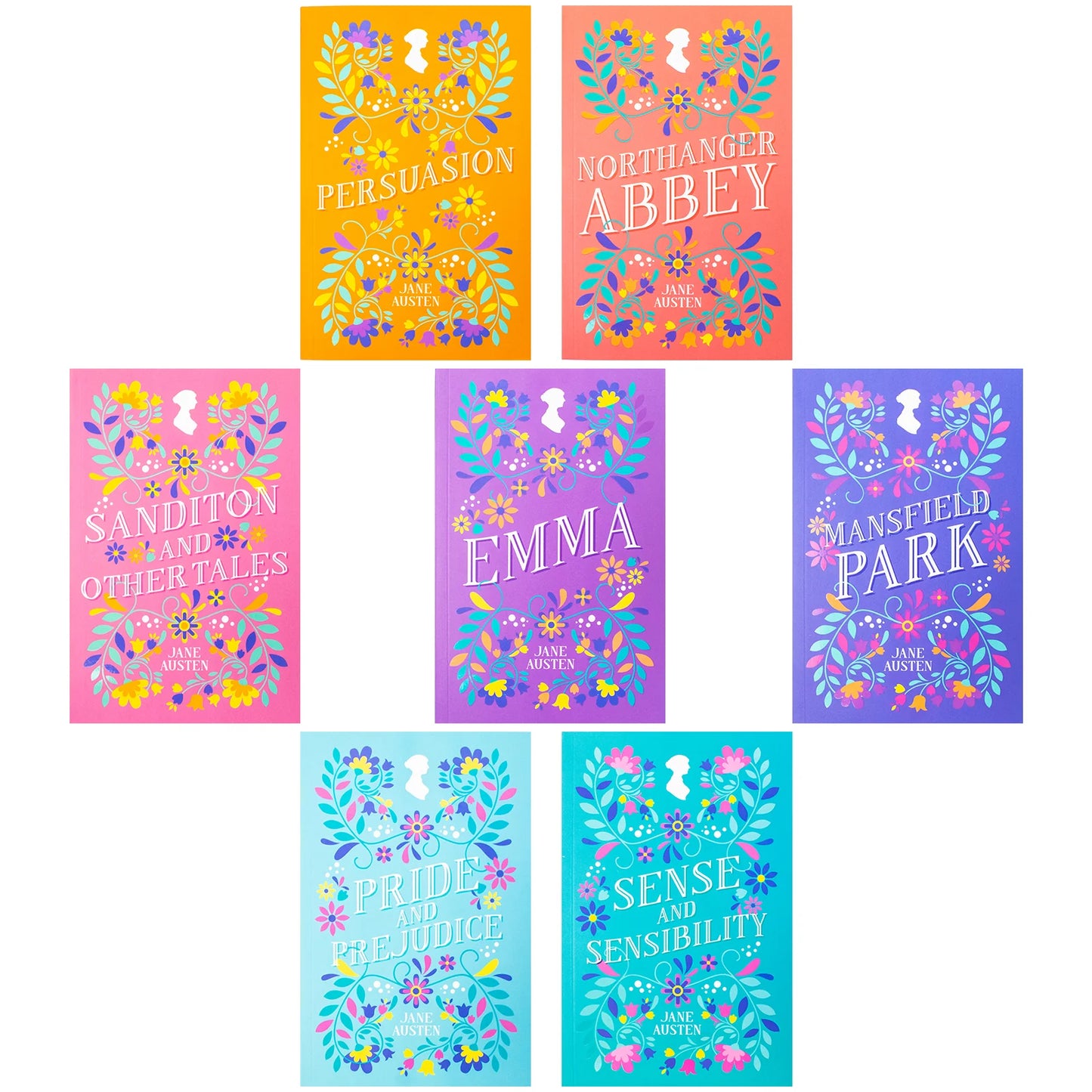 The Collected Works of Jane Austen – 7 Book Collection Box Set: Persuasion, Northanger Abbey, Sanditon & More - Paperback