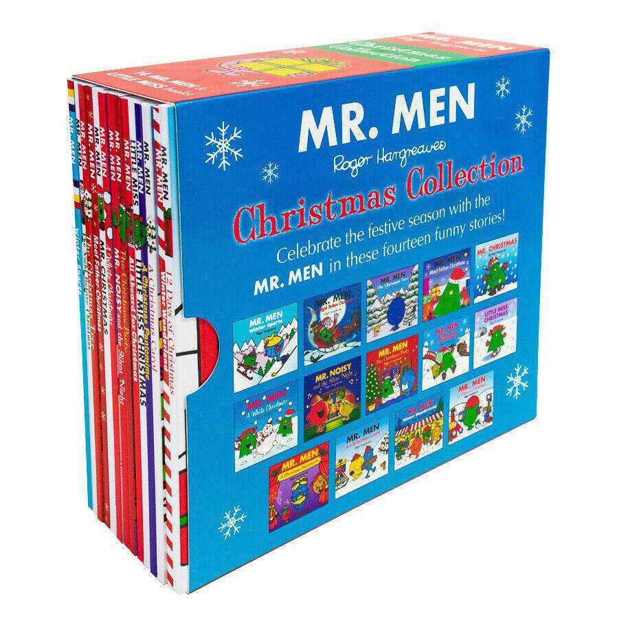 Mr. Men & Little Miss Christmas – 14 Book Collection: Festive Stories, Winter Adventures & Christmas Fun - By Roger Hargreaves - Paperback