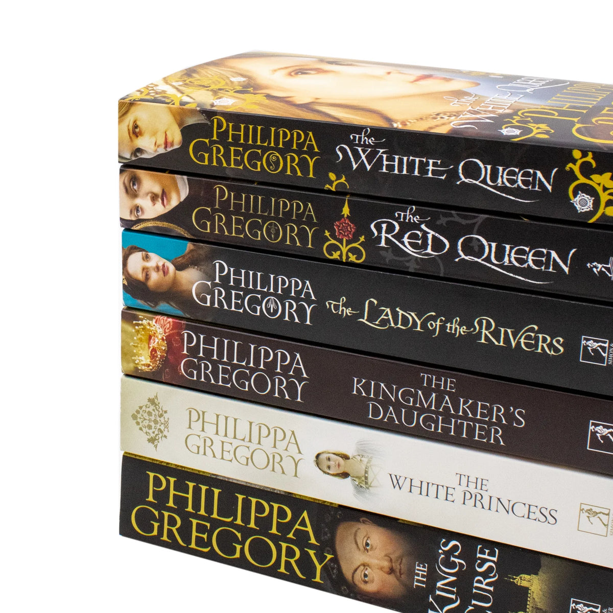 Cousins' War Series – Complete 6 Book Set: The White Queen, The Red Queen, The Lady of the Rivers & More - By Philippa Gregory - Paperback