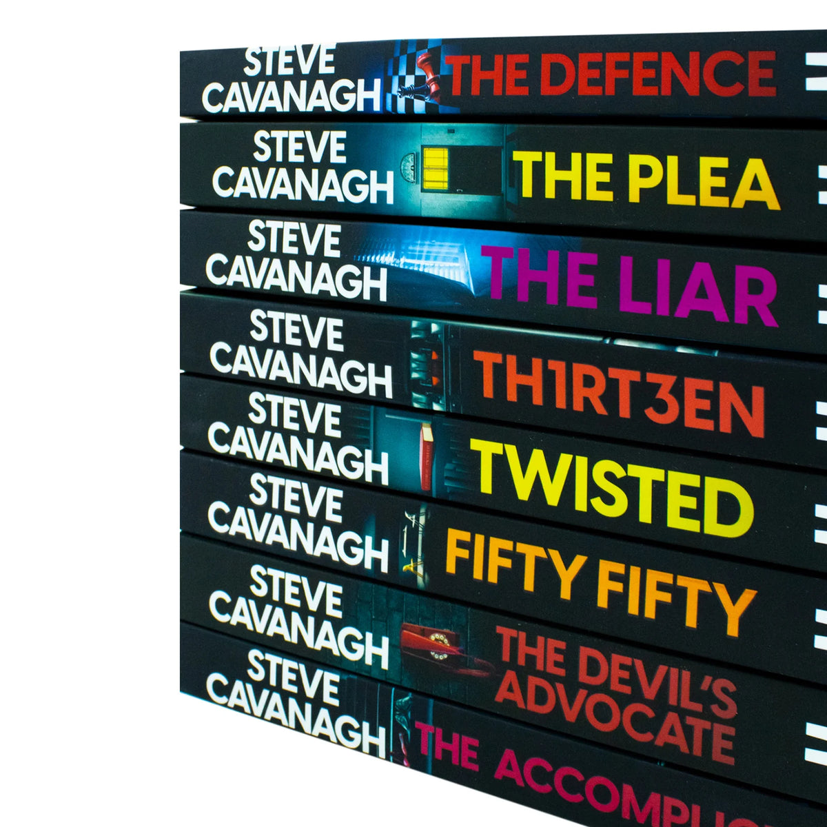 Steve Cavanagh 8 Book Collection – Eddie Flynn Series & Twisted: The Defence, The Plea, The Liar & More - By Steve Cavanagh - Paperback