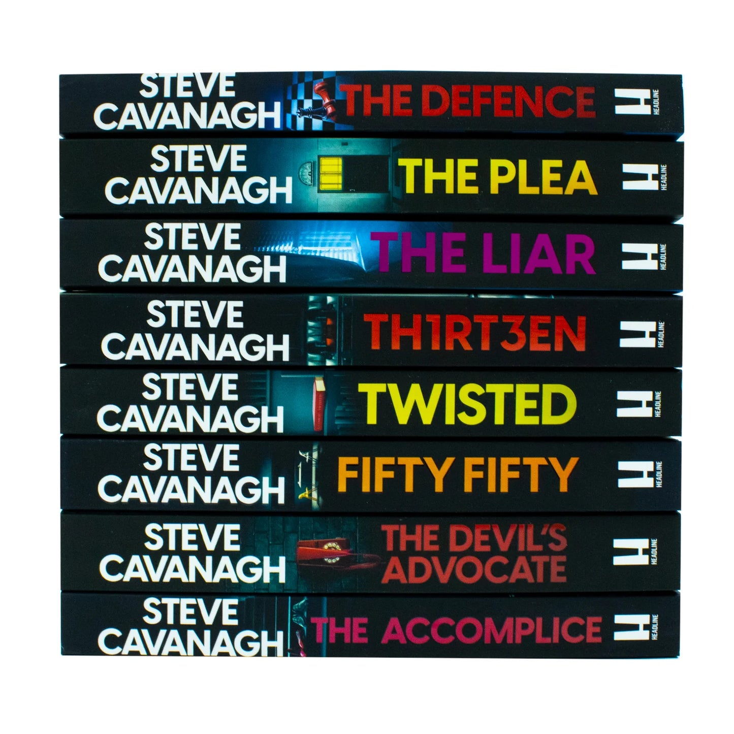 Steve Cavanagh 8 Book Collection – Eddie Flynn Series & Twisted: The Defence, The Plea, The Liar & More - By Steve Cavanagh - Paperback