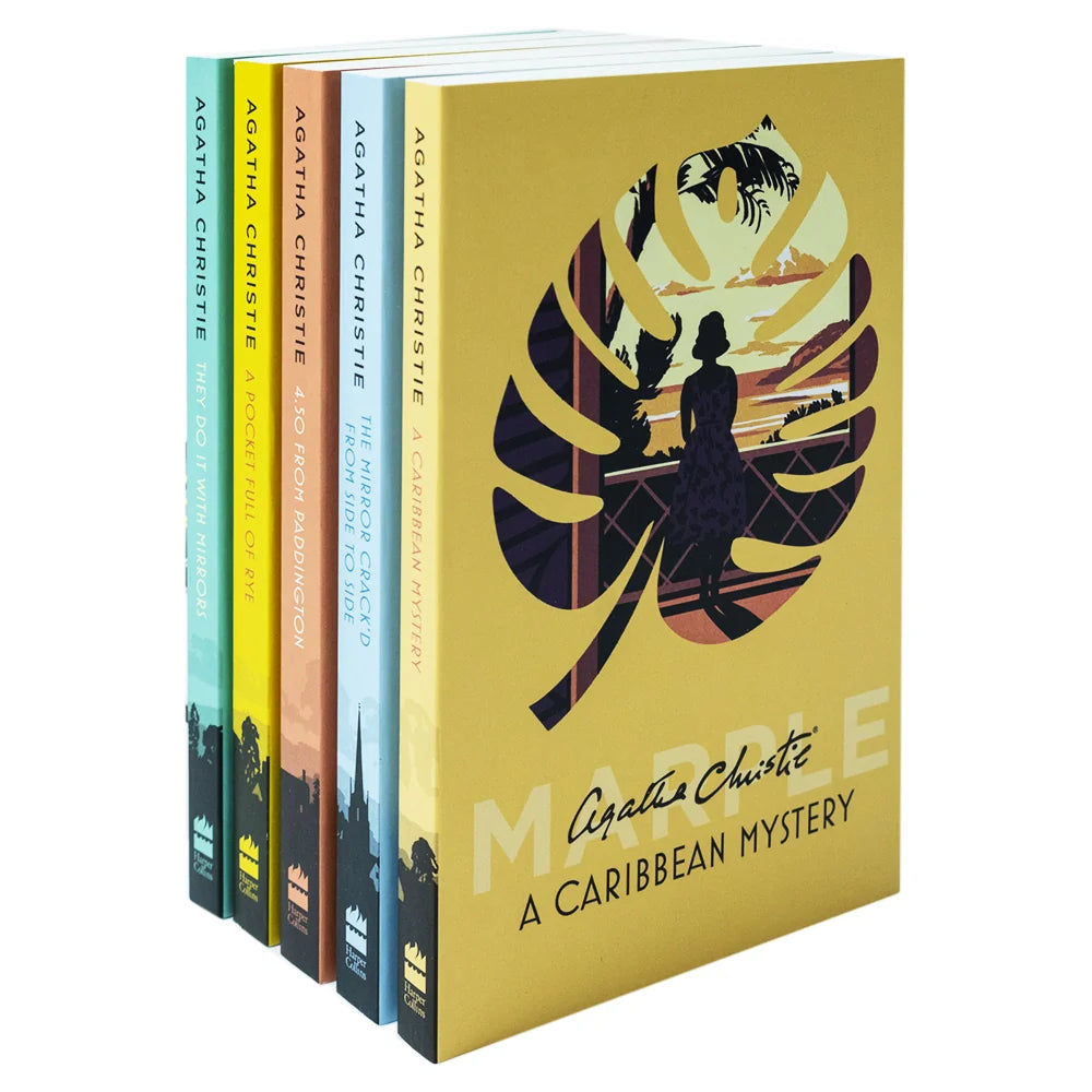 Miss Marple Mysteries – Books 6–10 Collection: A Pocket Full of Rye, 4.50 from Paddington & More - By Agatha Christie - Paperback