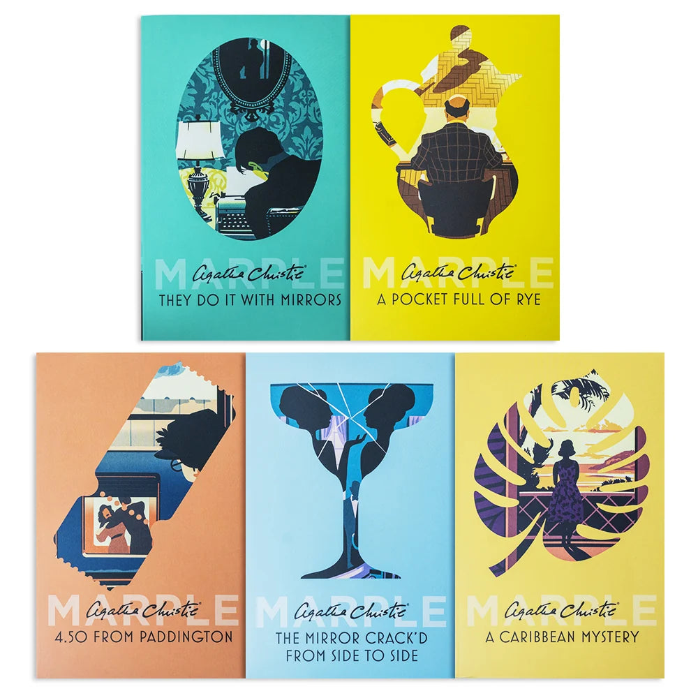 Miss Marple Mysteries – Books 6–10 Collection: A Pocket Full of Rye, 4.50 from Paddington & More - By Agatha Christie - Paperback