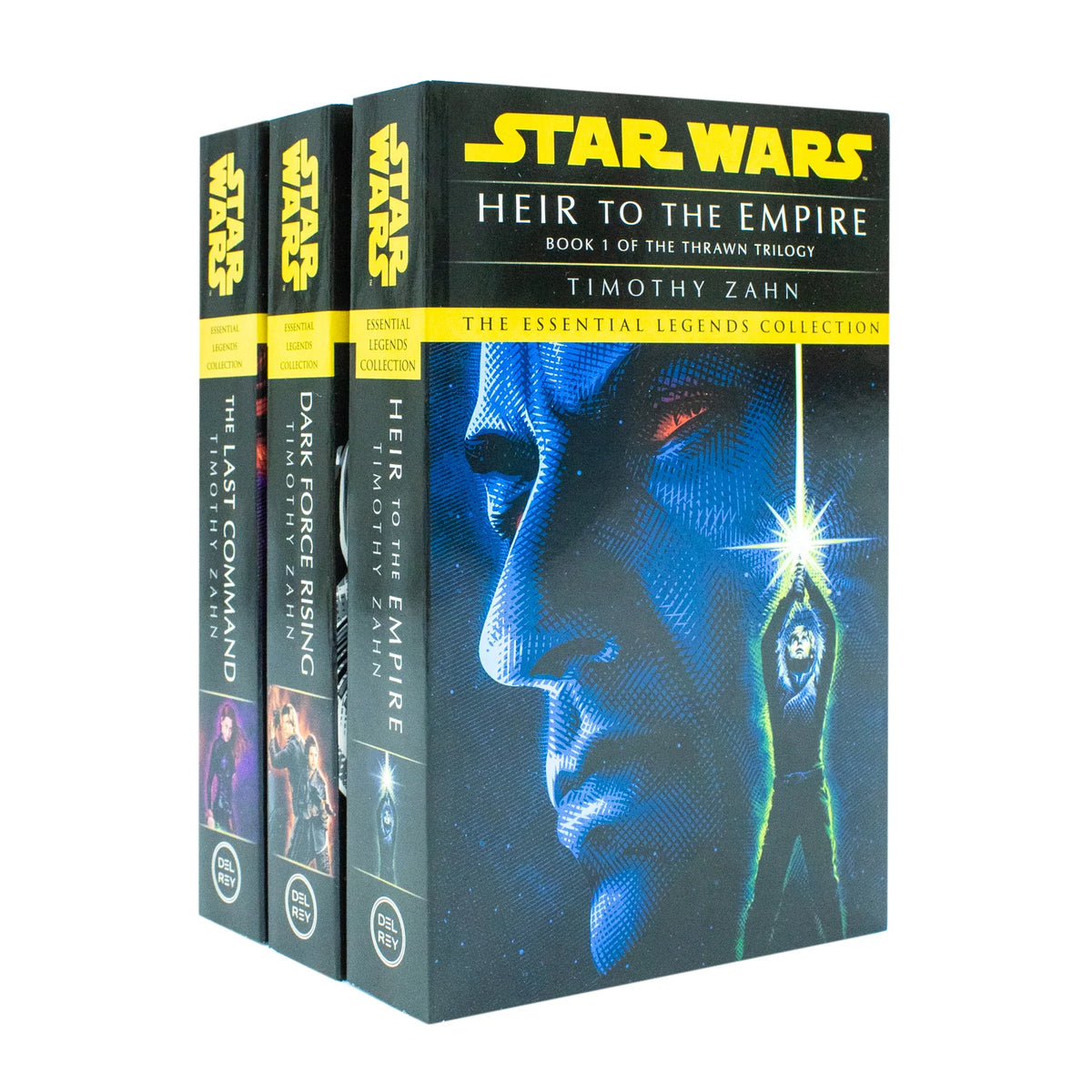 Star Wars Thrawn Trilogy – Complete 3 Book Set: Heir to the Empire, Dark Force Rising & The Last Command - By Timothy Zahn - Paperback