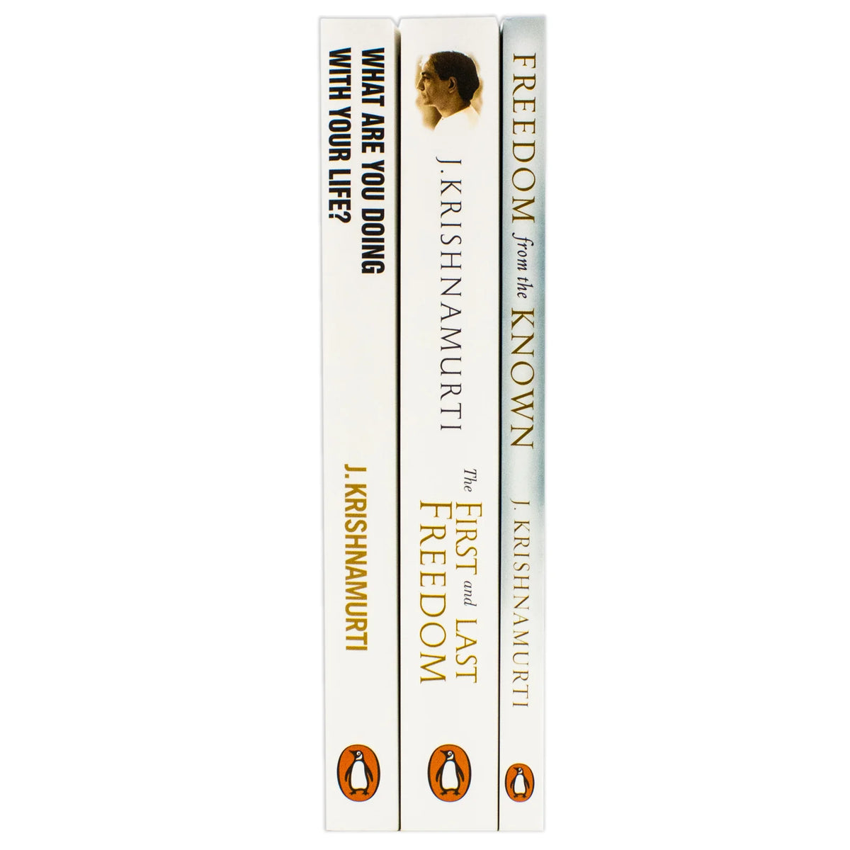 Finding Inner Freedom – 3 Book Collection: Freedom from the Known, The First and Last Freedom & What Are You Doing With Your Life? - By J. Krishnamurti - Paperback