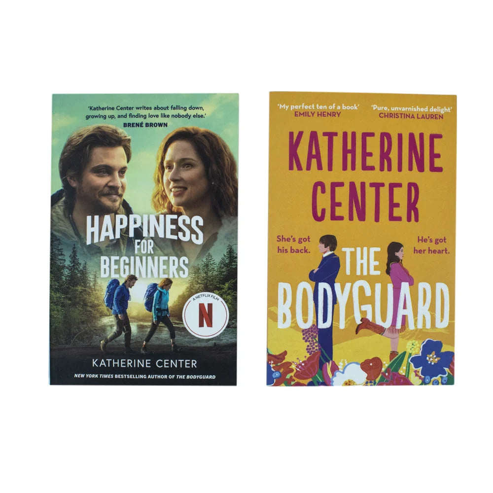 Katherine Center Collection – 2 Book Set: The Bodyguard & Happiness for Beginners - By Katherine Center - Paperback