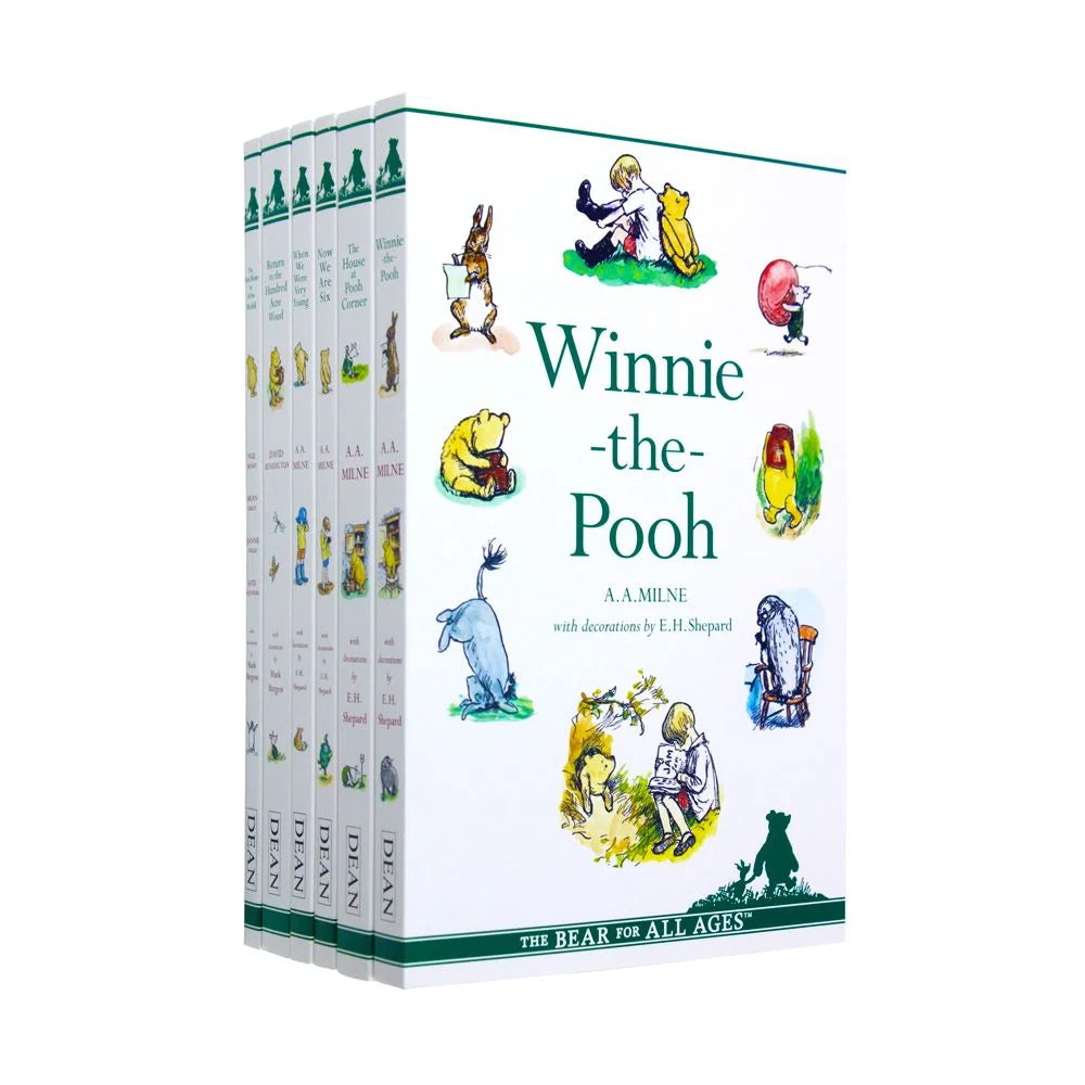 Winnie-the-Pooh – Complete Fiction Collection: 6 Book Box Set of Classic Stories - By A. A. Milne