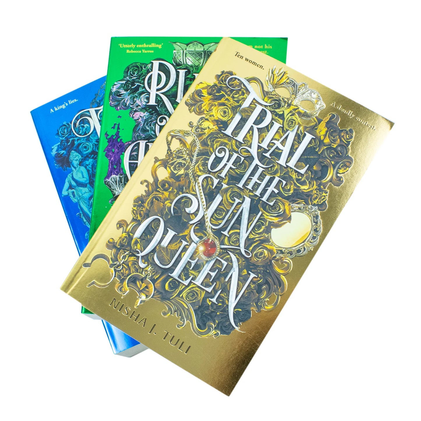 Artefacts of Ouranos – 3 Book Collection Set: Trial of the Sun Queen, Rule of the Aurora King & Fate of the Sun King - By Nisha J. Tuli