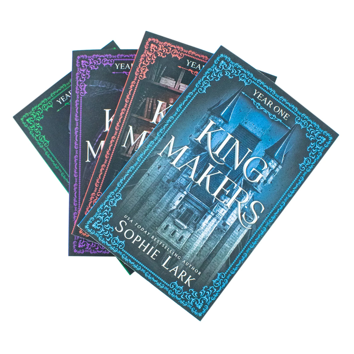 Kingmakers Series – 4 Book Collection: Year One, Year Two, Year Three & Year Four - By Sophie Lark - Paperback