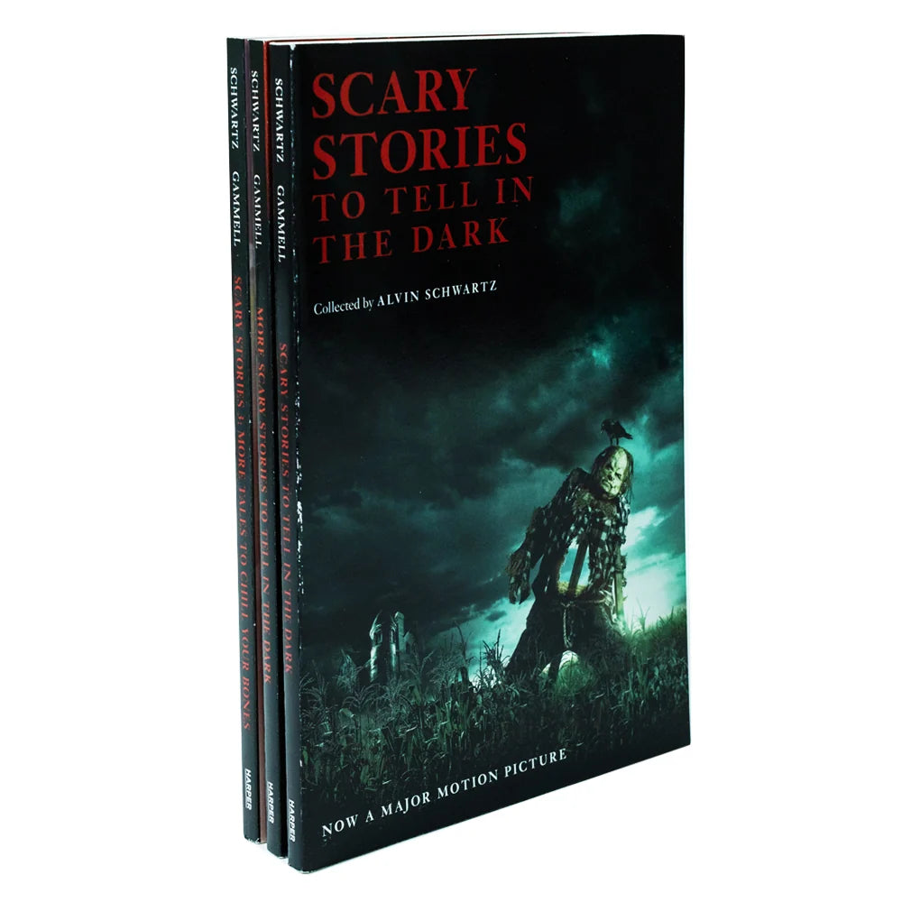 Scary Stories to Tell in the Dark – 3 Book Collection Set: Scary Stories to Tell in the Dark, More Scary Stories to Tell in the Dark & Scary Stories 3 - By Alvin Schwartz - Paperback