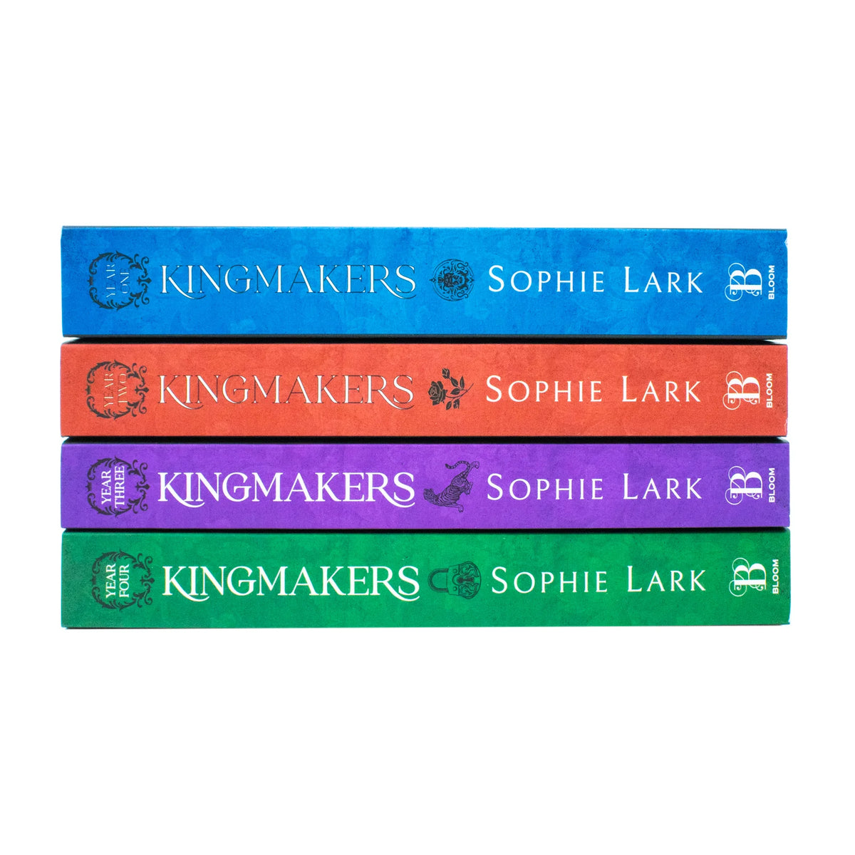 Kingmakers Series – 4 Book Collection: Year One, Year Two, Year Three & Year Four - By Sophie Lark - Paperback