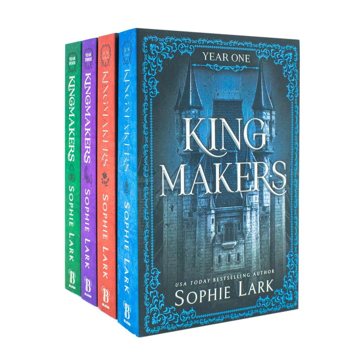 Kingmakers Series – 4 Book Collection: Year One, Year Two, Year Three & Year Four - By Sophie Lark - Paperback
