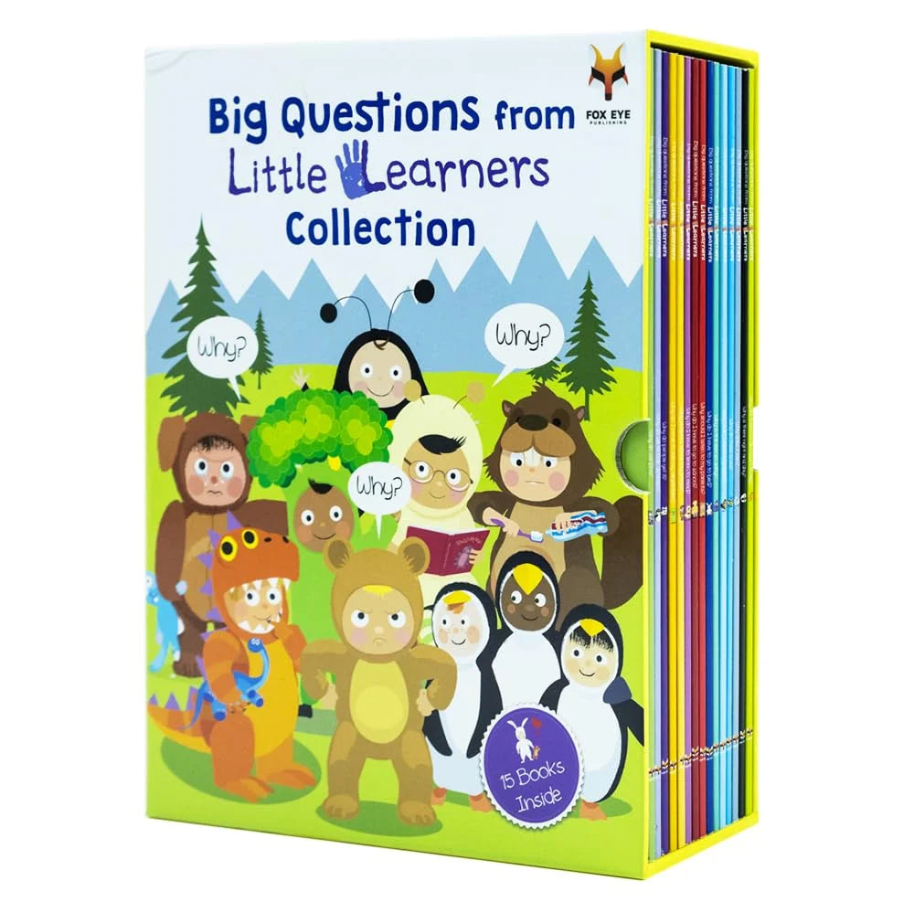 Big Questions from Little Learners – 15 Book Collection Box Set: Curious Questions & Everyday Discoveries for Young Children - Paperback