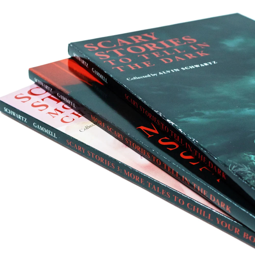 Scary Stories to Tell in the Dark – 3 Book Collection Set: Scary Stories to Tell in the Dark, More Scary Stories to Tell in the Dark & Scary Stories 3 - By Alvin Schwartz - Paperback