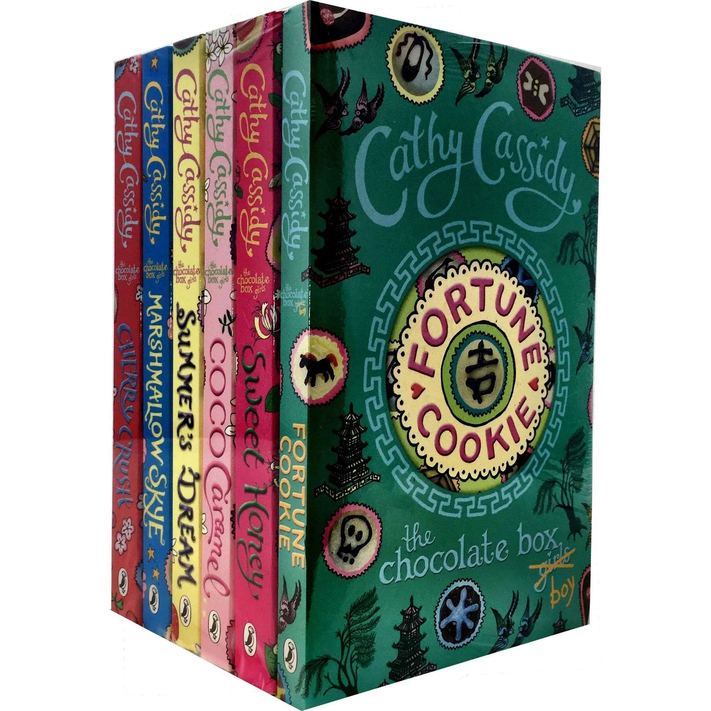 Chocolate Box Girls Collection – 6 Book Set: Friendship, Family & Emotional Fiction - By Cathy Cassidy