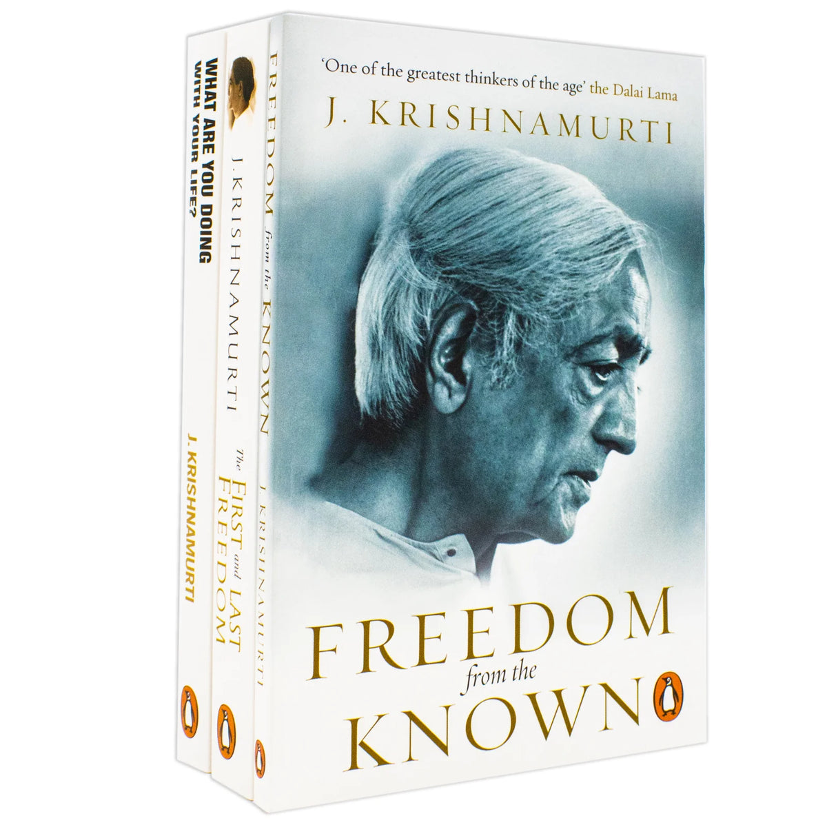 Finding Inner Freedom – 3 Book Collection: Freedom from the Known, The First and Last Freedom & What Are You Doing With Your Life? - By J. Krishnamurti - Paperback