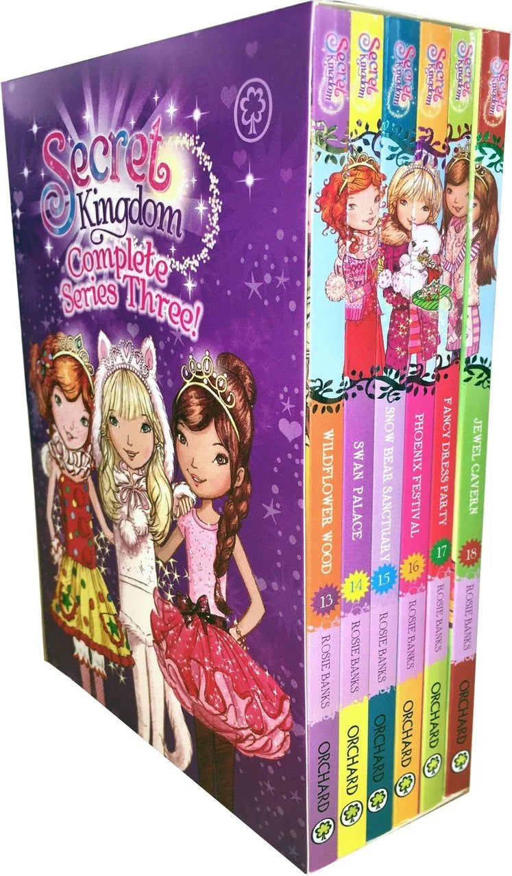 Secret Kingdom Series 3 – 6 Book Collection Set: Books 13–18 - By Rosie Banks