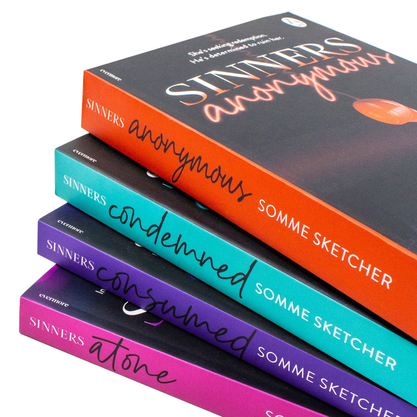 Sinners Anonymous Series – 4 Book Collection Set: Sinners Anonymous, Sinners Condemned, Sinners Consumed & Sinners Atone - By Somme Sketcher - Paperback