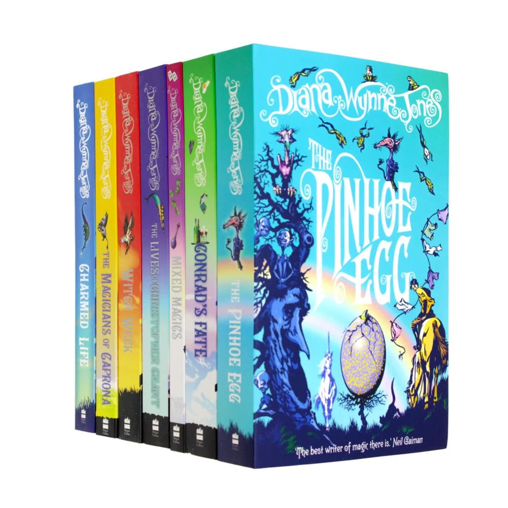 Chrestomanci Series – 7 Book Collection Set: Magical Adventures & Gifted Witches - By Diana Wynne Jones