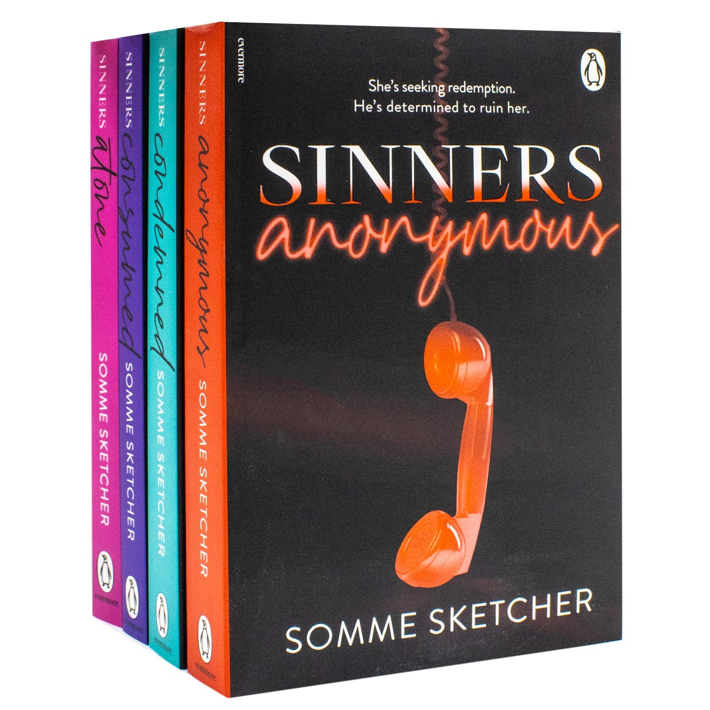 Sinners Anonymous Series – 4 Book Collection Set: Sinners Anonymous, Sinners Condemned, Sinners Consumed & Sinners Atone - By Somme Sketcher - Paperback