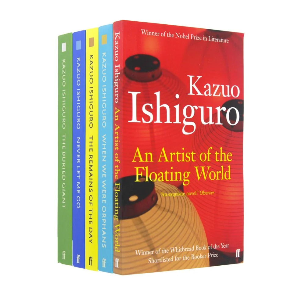 Kazuo Ishiguro Collection – 5 Book Set: The Remains of the Day, Never Let Me Go & More - By Kazuo Ishiguro - Paperback
