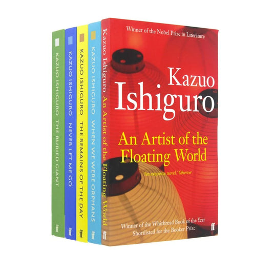 Kazuo Ishiguro Collection – 5 Book Set: The Remains of the Day, Never Let Me Go & More - By Kazuo Ishiguro - Paperback