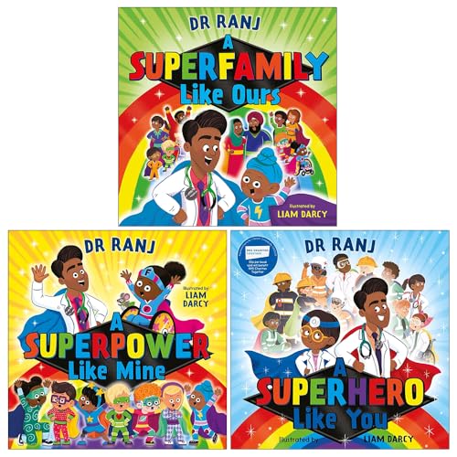Dr. Ranj Singh – 3 Book Collection Set: Inspirational Children's Stories About Superheroes, Family, Friendship & Adventure - Fun Books for Kids