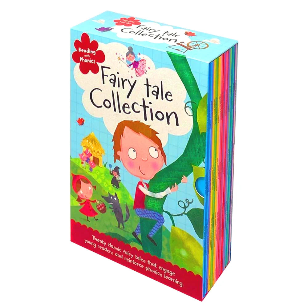 Fairy Tale Phonics – 20 Book Set: Fun Early Reader Stories for Literacy & Reading Skills - Paperback
