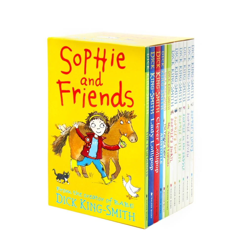 Sophie and Friends – 12 Book Box Set: Lady Lollipop, The Finger-Eater, The Hodgeheg & More - By Dick King-Smith