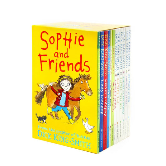 Sophie and Friends – 12 Book Box Set: Lady Lollipop, The Finger-Eater, The Hodgeheg & More - By Dick King-Smith