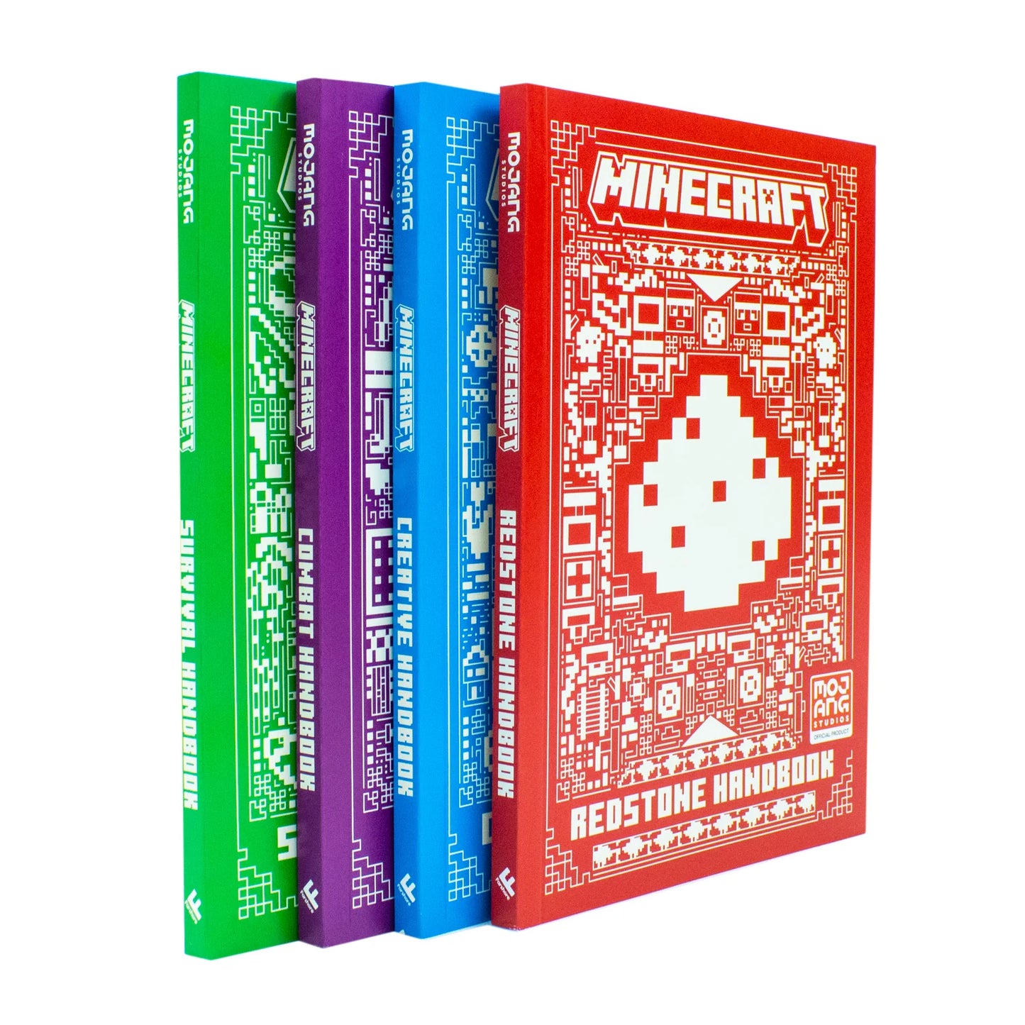Minecraft Combat Handbook – 4 Book Box Set: Adventure, Crafting, Survival, Multiplayer & Strategy - By Mojang