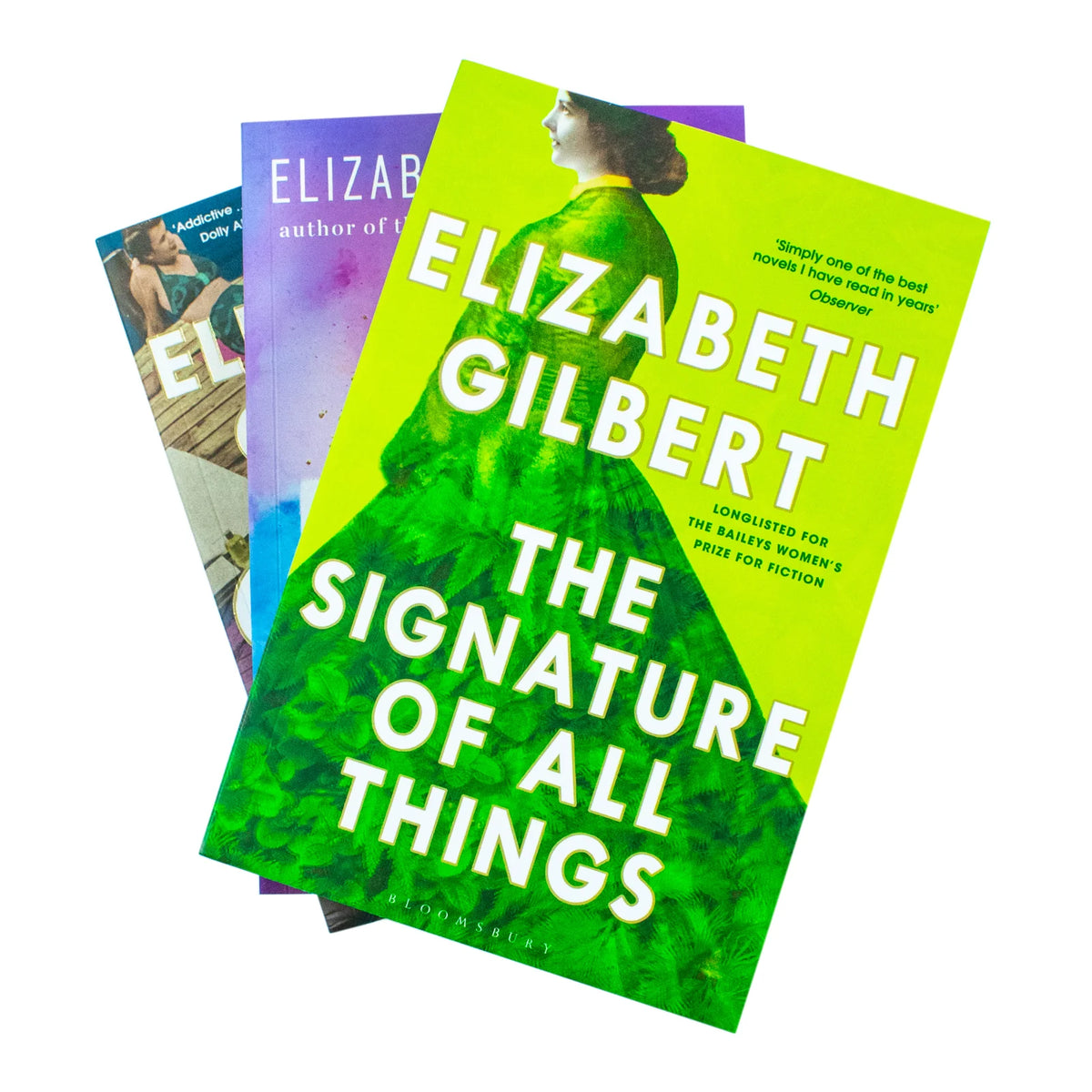 Elizabeth Gilbert 3 Book Collection – Big Magic, The Signature of All Things & City of Girls - By Elizabeth Gilbert - Paperback