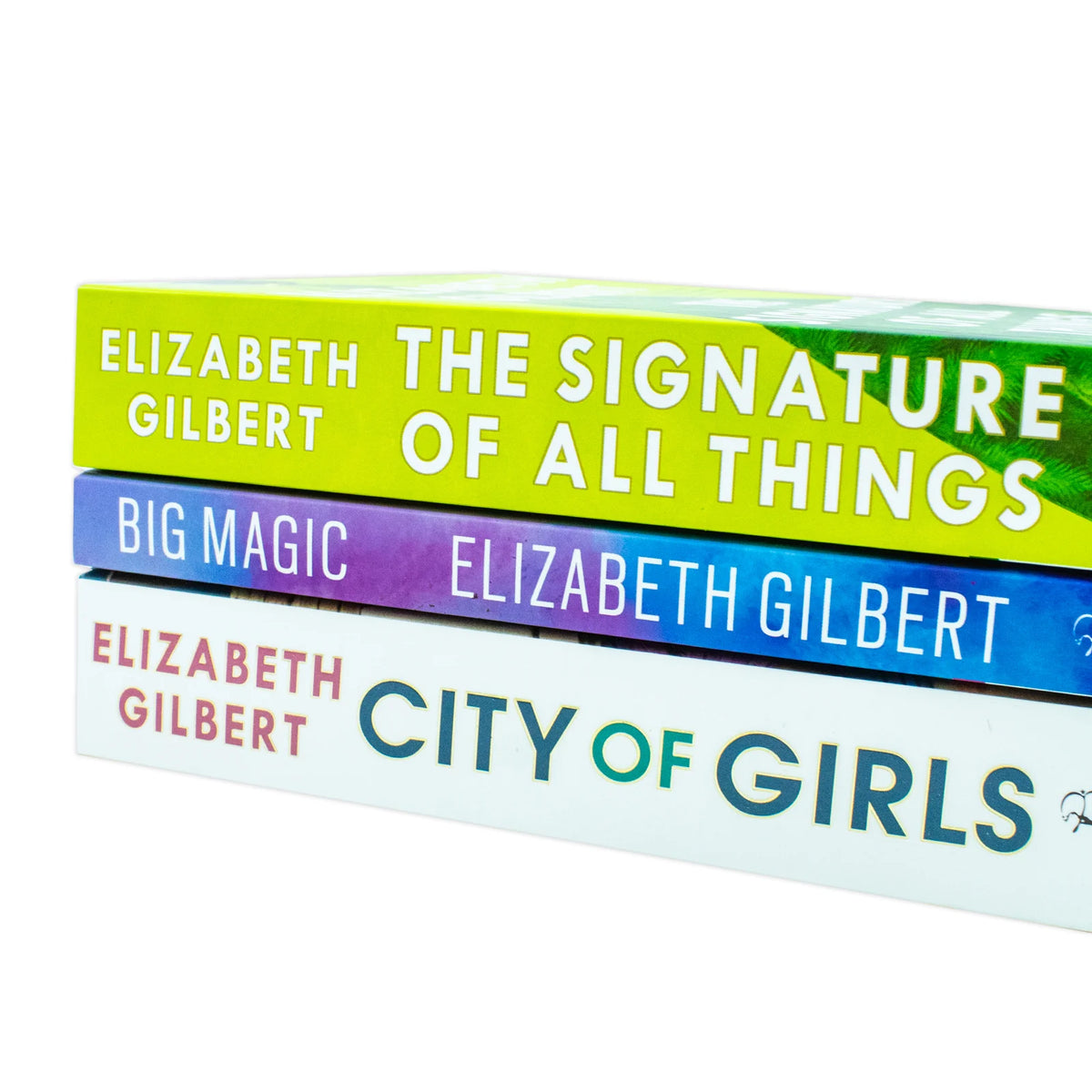 Elizabeth Gilbert 3 Book Collection – Big Magic, The Signature of All Things & City of Girls - By Elizabeth Gilbert - Paperback