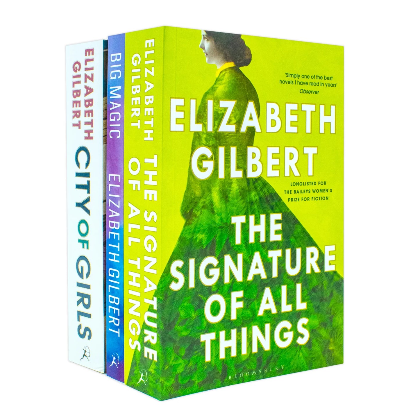 Elizabeth Gilbert 3 Book Collection – Big Magic, The Signature of All Things & City of Girls - By Elizabeth Gilbert - Paperback