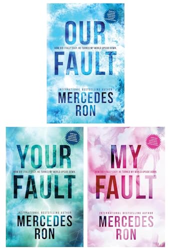 Culpable Trilogy – 3 Book Set: My Fault, Your Fault & Our Fault - By Mercedes Ron - Paperback