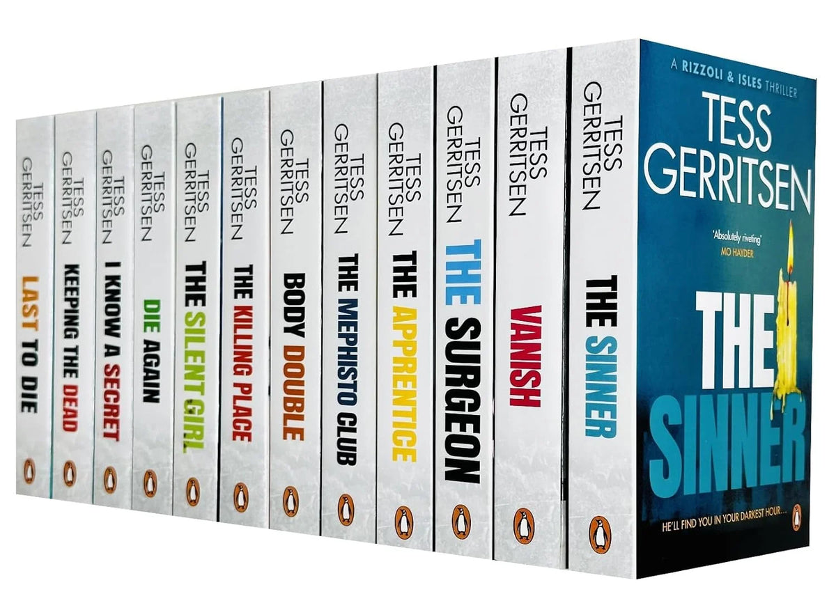 Rizzoli & Isles – 12 Book Collection Set: The Apprentice & More - By Tess Gerritsen - Paperback