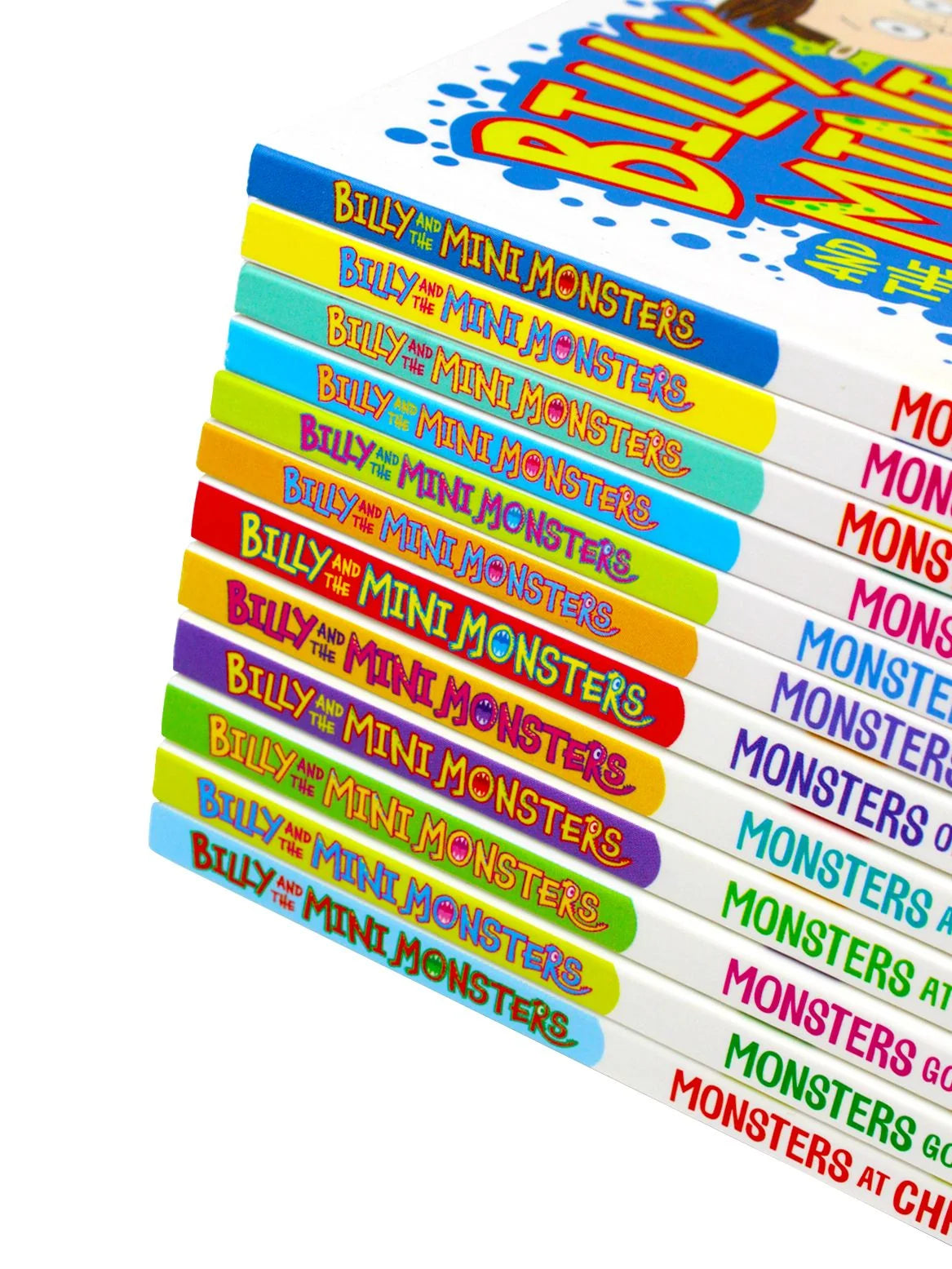 Billy and the Mini Monsters – Series 1: 12 Book Collection Set - By Zanna Davidson - Children's Early Chapter Books & Funny Monster Adventures