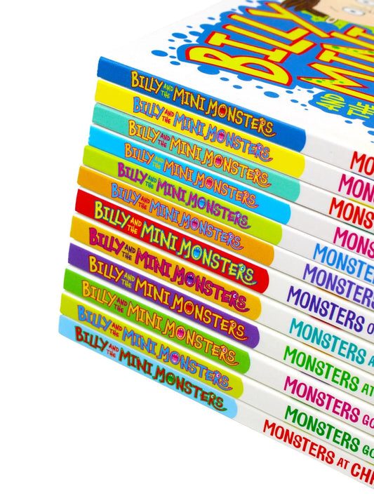 Billy and the Mini Monsters – Series 1: 12 Book Collection Set - By Zanna Davidson - Children's Early Chapter Books & Funny Monster Adventures