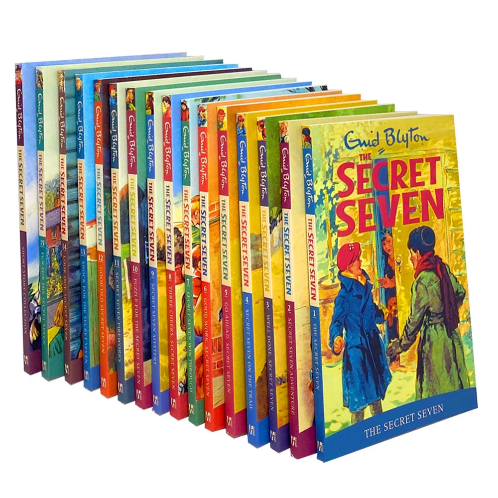 Enid Blyton's Secret Seven – Complete 16 Book Box Set: Classic Adventure & Mystery Stories - By Enid Blyton