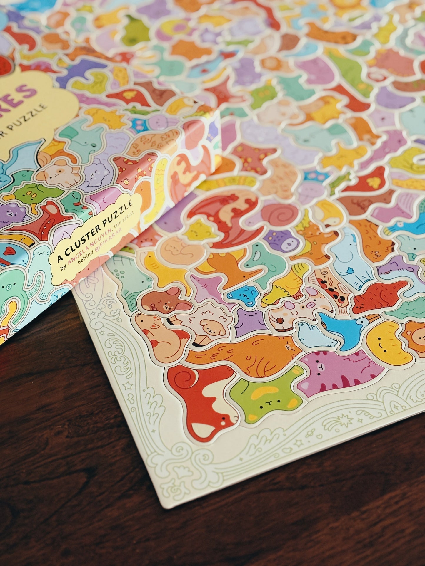 Kawaii Creatures Cute Cluster Puzzle (signed)