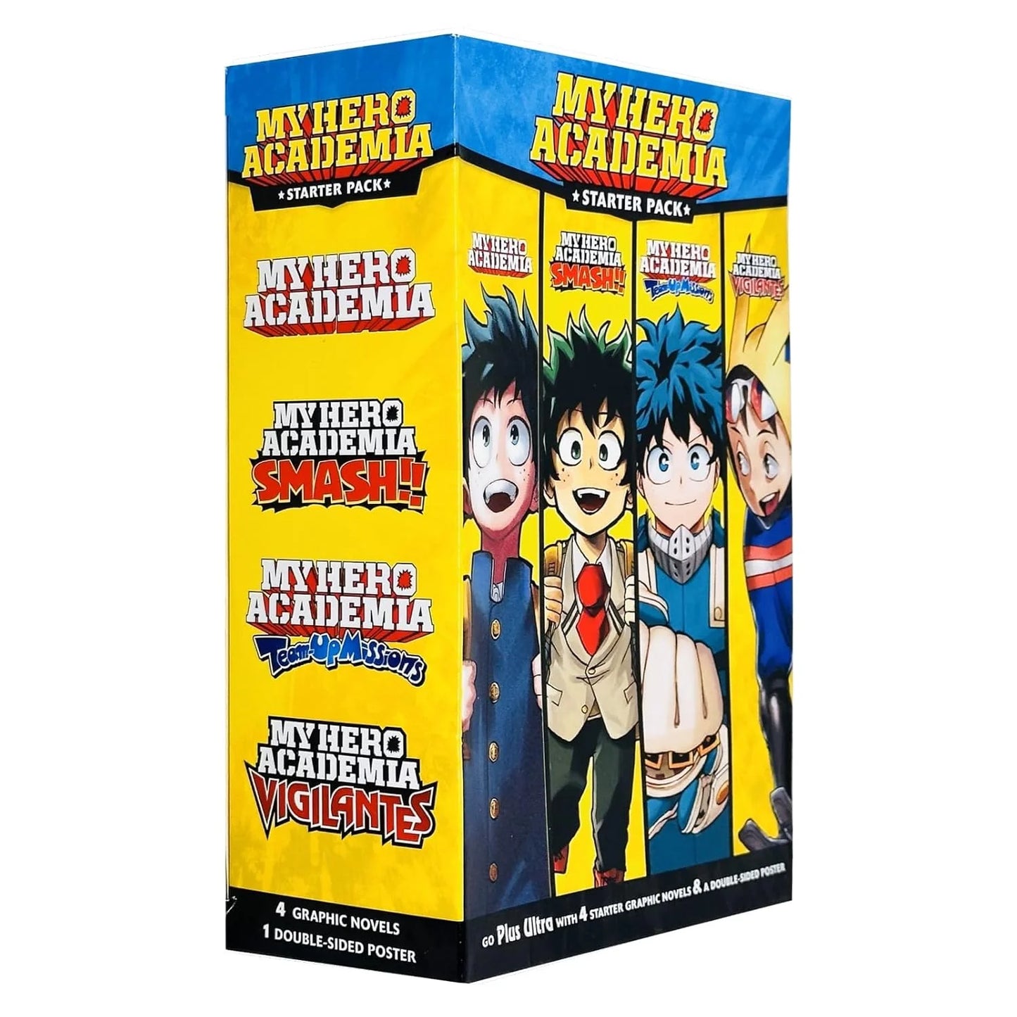 My Hero Academia – Starter Pack Box Set: Smash!!, Team-Up Missions & Vigilantes Manga Collection - Format to be Confirmed