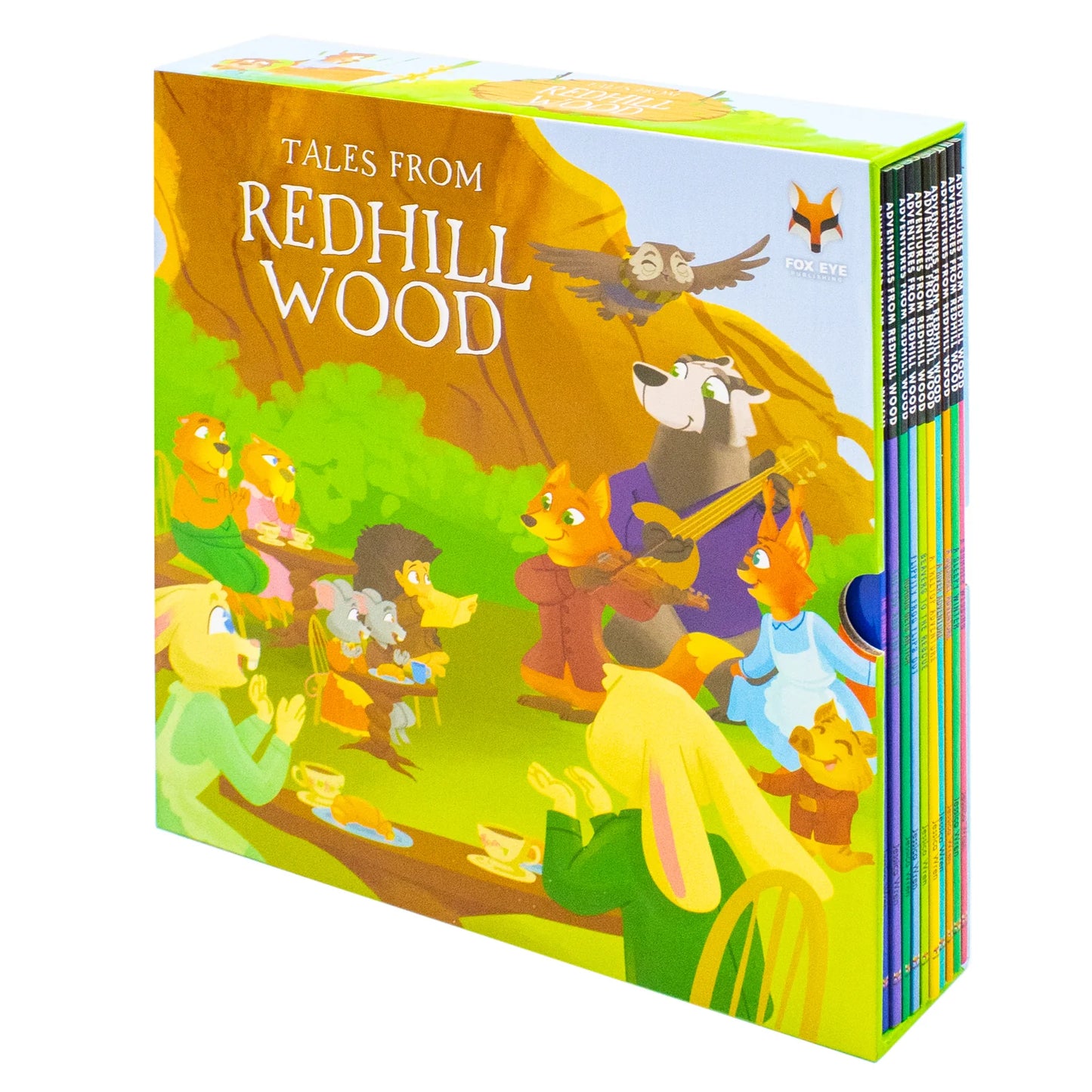Tales From Redhill Wood – 10 Book Collection Set: A Summer Wedding, A Sleepy Winter, Squirrel Adventure & More - By Jessica Wren